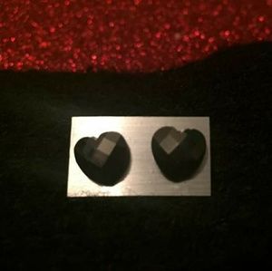 Heart studs